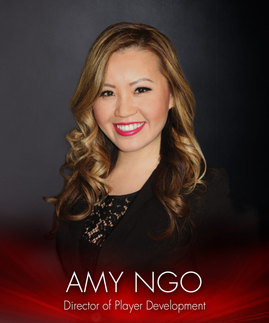 Amy Ngo Director of Player Development headshot