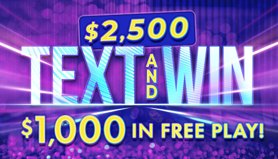 $2,500 Text & Win