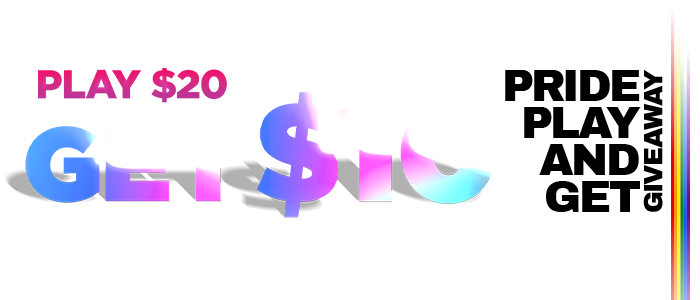 Play $20 Get $10 Pride Play and Get Giveaway